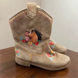 Dreamworks Spirit Cowgirl Cowboy Boots Size 12